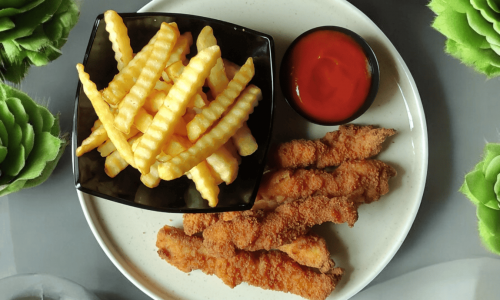 Naminiai traškūs vištienos kepsneliai Nuggets